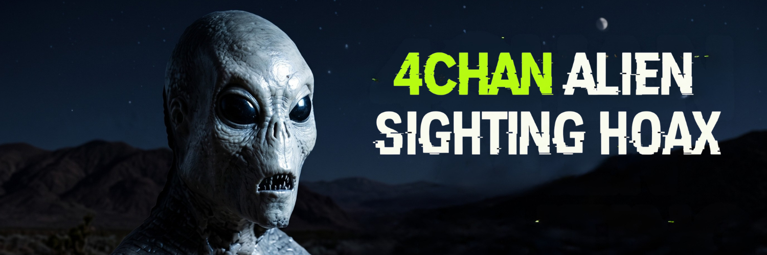 4Chan Alien Sighting Hoax Banner